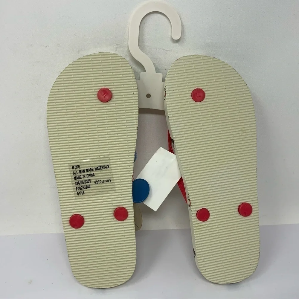 DISNEY Mickey printed Flips. (NWT) BY: Junk Food. - Picture 2 of 2